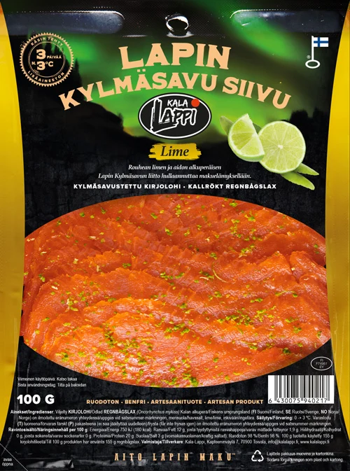 Lapin kylmäsavu lime